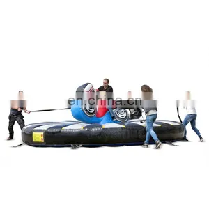 Motorcycle Theme Inflatable Interactive Pull Riding Games For Adults thumbnail-1