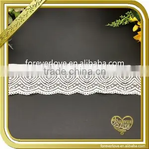 2016 Elastic Wedding Dress Embroidery Green Dye Lace Fabric FLL-043 thumbnail-1