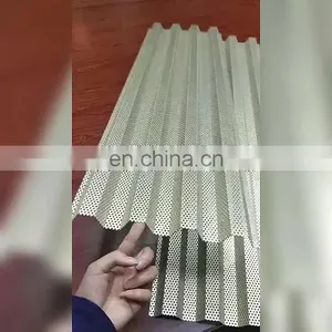 Perforated Metal Panel Lightweight Wall Panel With 0.4mm Aluminum Sheet thumbnail-1