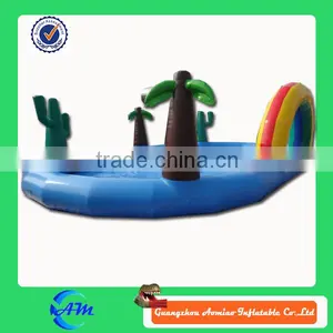 Inflatable Palm Tree Pool Float Best Brand Inflatable Pool Inflatable Pool With Arch thumbnail-1