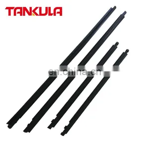 4Pcs Car Door Trim Moulding 68210-0D040 68160-0D040 Window Weather Stripping Door Moulding For Toyota Vios 2002-2007 thumbnail-1