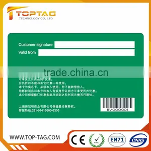 Gift Card With Barcode / RFID Gift Card With Barcode / Gift PVC Barcode Card thumbnail-4