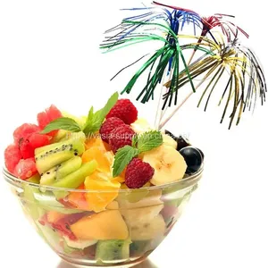 Chrysanthemum Picks Sticks Party Wedding Party Decoration Bar Colorful Fireworks Picks thumbnail-1