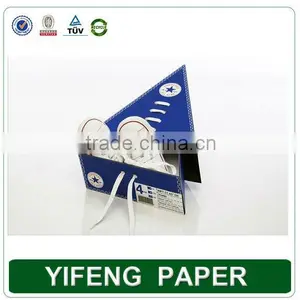 Wholesale Foldable Corrugated Cardboard Custom Baby Shoe Box thumbnail-3