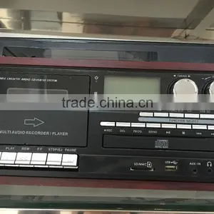 Hifi Recordable Turntable Player With Antique and Radio and Cassette Encoding thumbnail-3