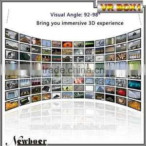 VR BOX 1 Light Weight and Lens Material of Aspheric Optical Lens Headband 3D Glasse thumbnail-2