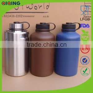 64 oz Draft Beer Bar Transport Insulated Stainless Steel Water Bottle Beer Growler HD-104A-8 thumbnail-2
