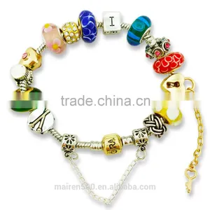 PDR096 2015 Top Seller Bracelet Fashion European Bead Bracelet Heart You Fashion Bead Bracelet thumbnail-2