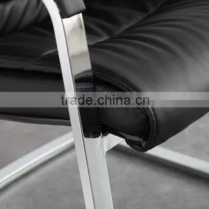 Modern Leather Executive Chair With Armrest thumbnail-4