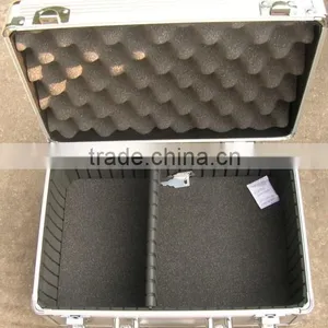 Silver Fashional Aluminum Camera Case With Black Strap thumbnail-1