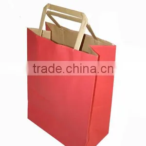 Cheap Kraft Brown Paper Bags With Handles thumbnail-6