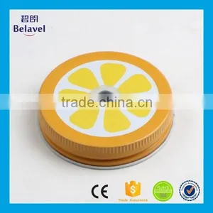 Promotional Fruit Pattern Screw Lid for Canning Jar Custom Printing Metal Cap thumbnail-4