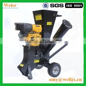 Automatic Mobile Garden Wood Shredding Machine thumbnail-1