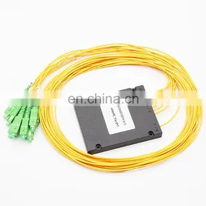 1x8 PLC Fiber Optic Splitter In ABS Box PLC Splitters thumbnail-1