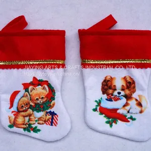 Giveaway Xmas Socks Customized Felt Stocking Satin Stocking thumbnail-1