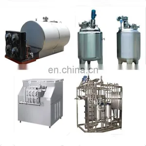 Factory Dairy Making Machine/mini Pasteurized Milk & Yogurt Processing Plant/long Life UHT Milk Production Line Machinery thumbnail-2