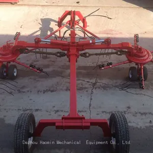 Factory Rotary Finger Wheel Lawn Mower Hay Rake for Farm thumbnail-5