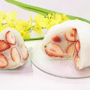 Hot Sale Encrusting Machine With Solid Filling Device/strawberry Mochi Making Machine thumbnail-3