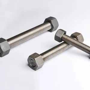 A193 B7,B7M,A320 L7 Thread Rod,stud Bolts With A194 2H Nuts thumbnail-5