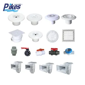 High Quality PVC UV Plastic Fittings for Endless Pool Double Layer Water Return for Vinyl Liner Pool thumbnail-6