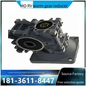 Nmrv Worm Gear Reducer, Suzhou Maichuan Rv063-90b14, Gear Ratio 10:1, Right-angle Hollow Worm Reducer thumbnail-3