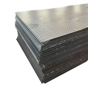 S235jr Ss400 A36 Chequer Carbon Checkered Steel Sheet thumbnail-1