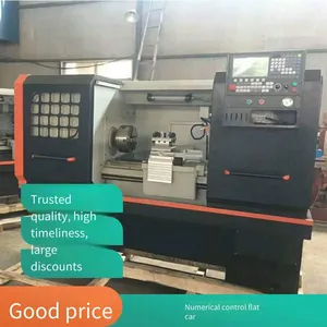 Ck6140*1000 Cnc Lathe, Fully Automatic Precision Machine Tool With Guangshu System, Quenched for Heavy Cutting thumbnail-5