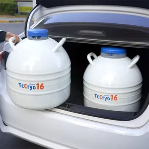Dominica-nitrogen 16L 50mm Semen Tank TcCryo-liquid Nitrogen Tank Size thumbnail-4