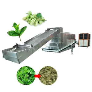 High Efficiency Mesh Belt Coconut Meat Jute Grass Alfalfa Dryer Industrial CBD Drying Equipment EPC thumbnail-1