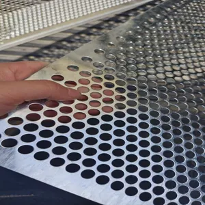 Precision Stainless Steel Round Hole Perforated Sieve for Industrial Sifting and Filtration thumbnail-1