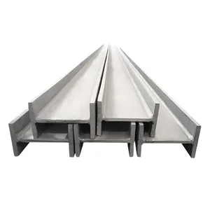 High Quality Galvanized Structural Steel H-beams Sizes 8mm - 64mm 100-408mm Iron Steel h Beams h Beam Stainless for Construction thumbnail-1