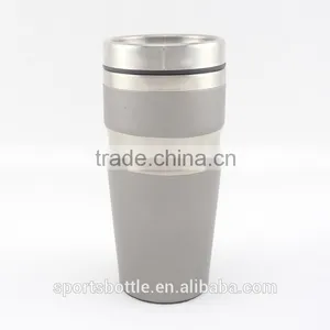 Fashion Office Design Double Wall Steal Inner Travel Mug/ Auto Mug thumbnail-1