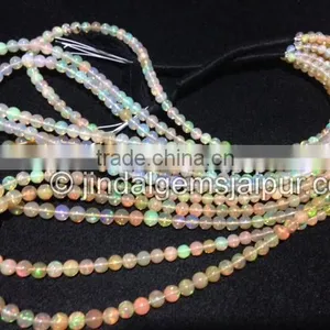 Wholesale Ethiopian Opal Smooth Round Beads thumbnail-1