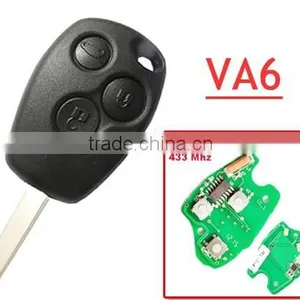 Good Quality 3 Button Remote Key With 7946 Chip Round Button With VA6 Blade for Renault thumbnail-1
