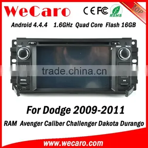 Wecaro WC-JC6235 Android 4.4.4 Car Dvd Player Indash for Dodge Touch Screen Radio 2009 2010 2011 USB SD thumbnail-1