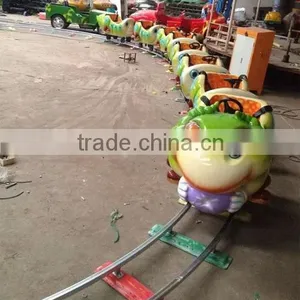 2014 Popular Kids Eletric Train Caterpillar Train Amusement Ride thumbnail-1