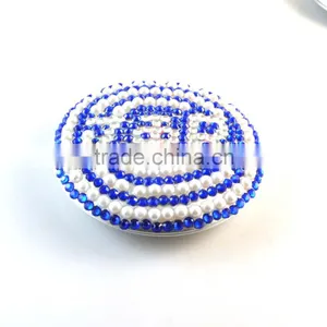 Luxury Custom Greek ZPB Sorority ZETA PHI BETA Compact Mirror Quality Choice thumbnail-1
