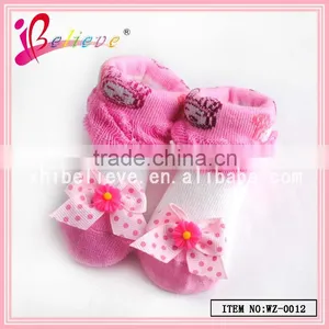 New Arrival 100% Cotton Socks Baby Fancy Compression Sock,wholesale Girl Tube Socks thumbnail-2