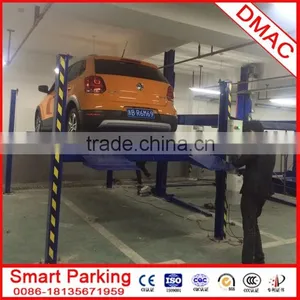 Home 4 Post Car Parking Lift / Car Lift Parking System thumbnail-5