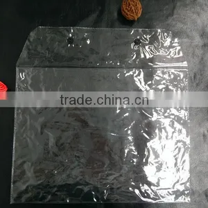 Qingdao JTD Wholesale Clear PVC Plastic Packaging Bag With Snap Button Supplier's Choice thumbnail-1
