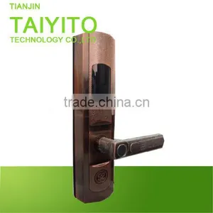 TAIYITO ZIGBEE Smart Home- Remote Control Bronze Fingerprint Door Lock thumbnail-1
