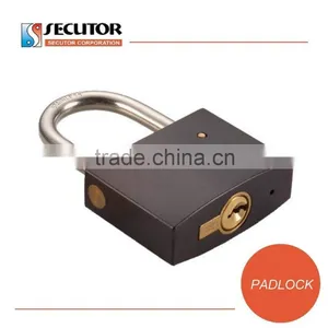 Stainless Steel Shackle Plastic Padlock With Key Different Color thumbnail-2