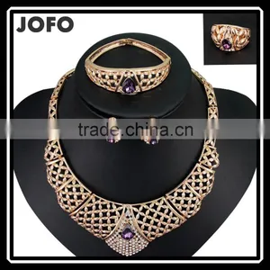 2016 New Exaggerate Vintage Geometric Suit Necklace Set Jewelry Set Whloesale thumbnail-1
