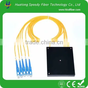 1x4 Single Mode Optic Fiber PLC Splitter thumbnail-1