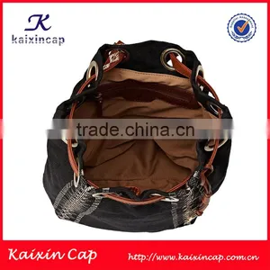 Custom Small Quantity Order High Quality Wholesale Fashion Leather Strap Korean Style Backpack thumbnail-6