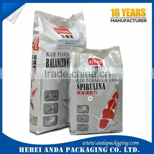 Custom Printing Stand up Fish Food Packaging Material / Plastic Bag Dog Food Packaging thumbnail-2
