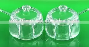 Acrylic Sugar Pot & Jam Set / Sugar & Jar Set thumbnail-1