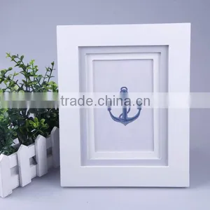 Christmas Ornament Woods Crafts Vintage Home Decor Lovely Frames Photo Picture Frame thumbnail-1