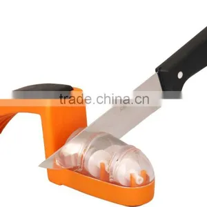 ABS+PC+EVA+Diamantane 19.8*4.1*6.5 Top Quality Kitchen Knife Sharpener thumbnail-2