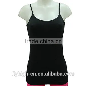 Womens Singlet,ribbed Racer Back Tank Top thumbnail-4